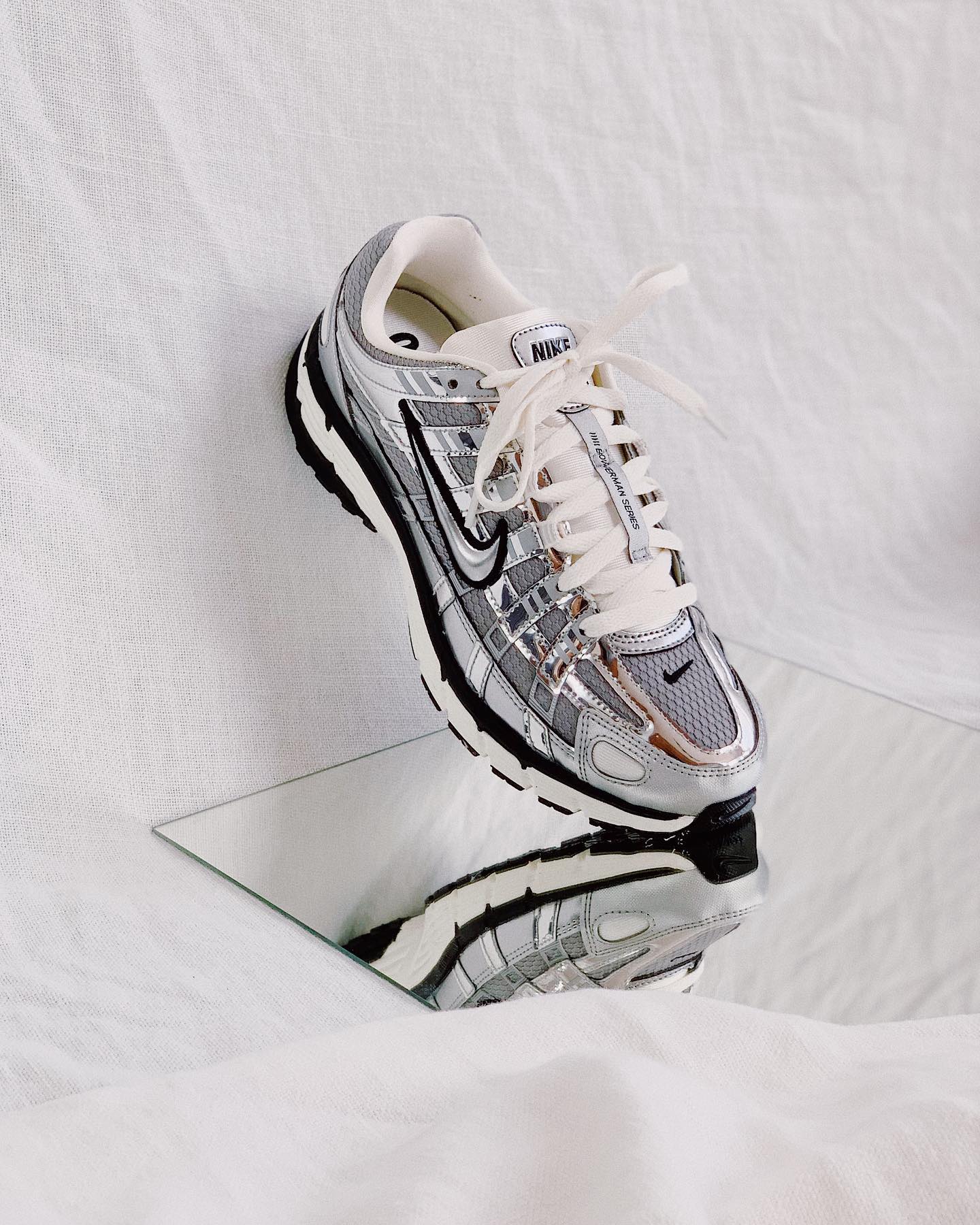 Nike P-6000 Metallic Silver