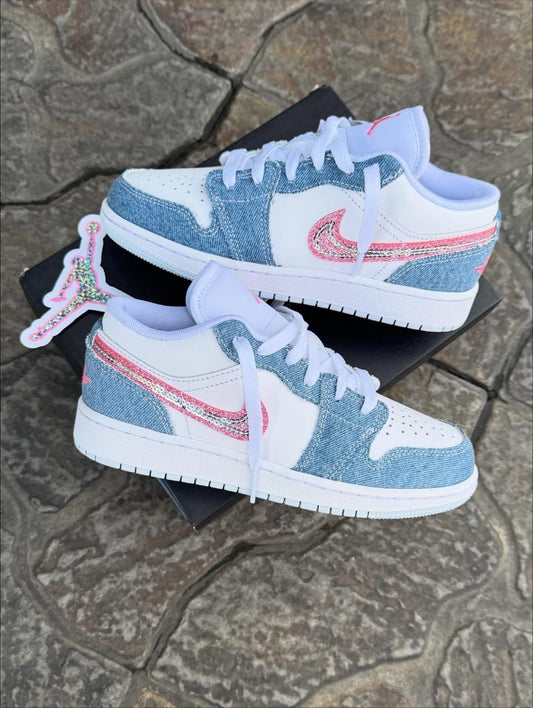 Jordan 1 Low SE " Denim Sequin"