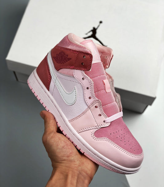 Jordan 1 Retro Mid " Digital Pink"
