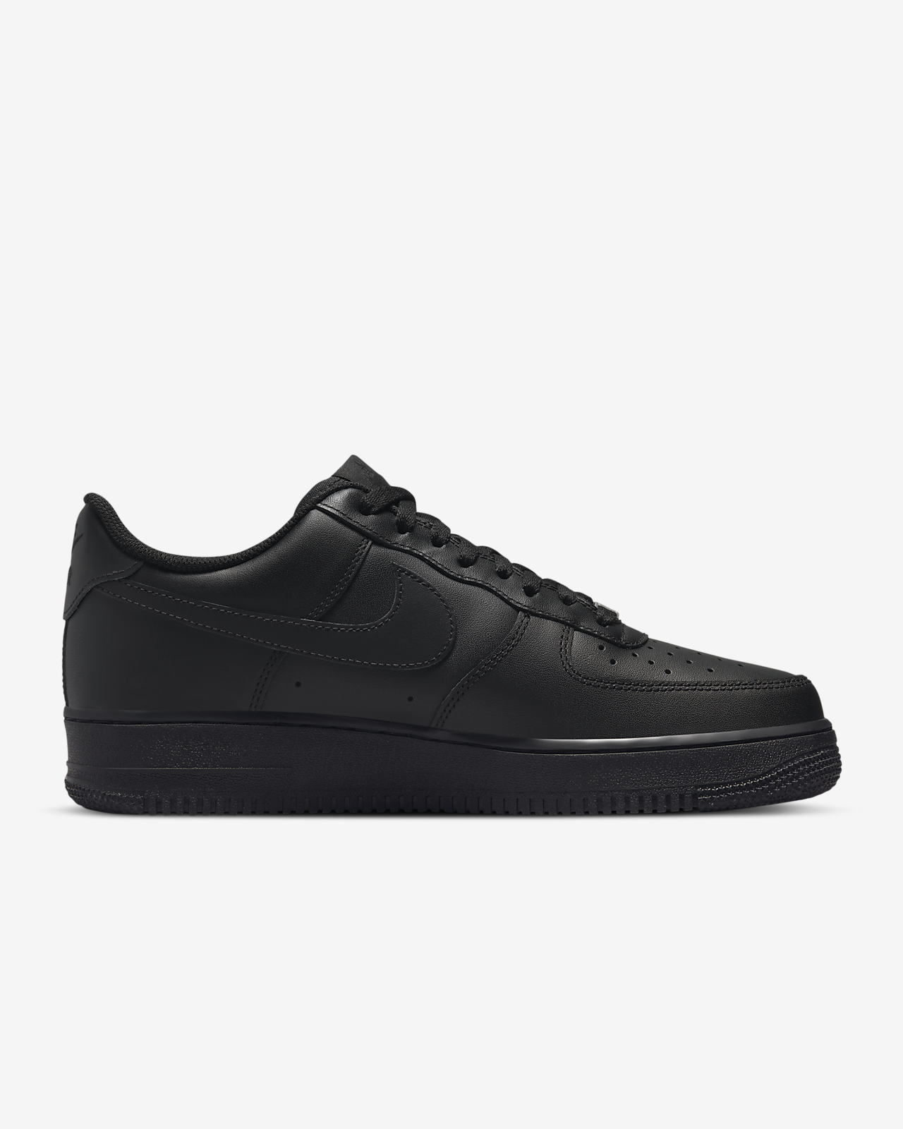 Nike  Air Force 1 '07 Black Sneaker