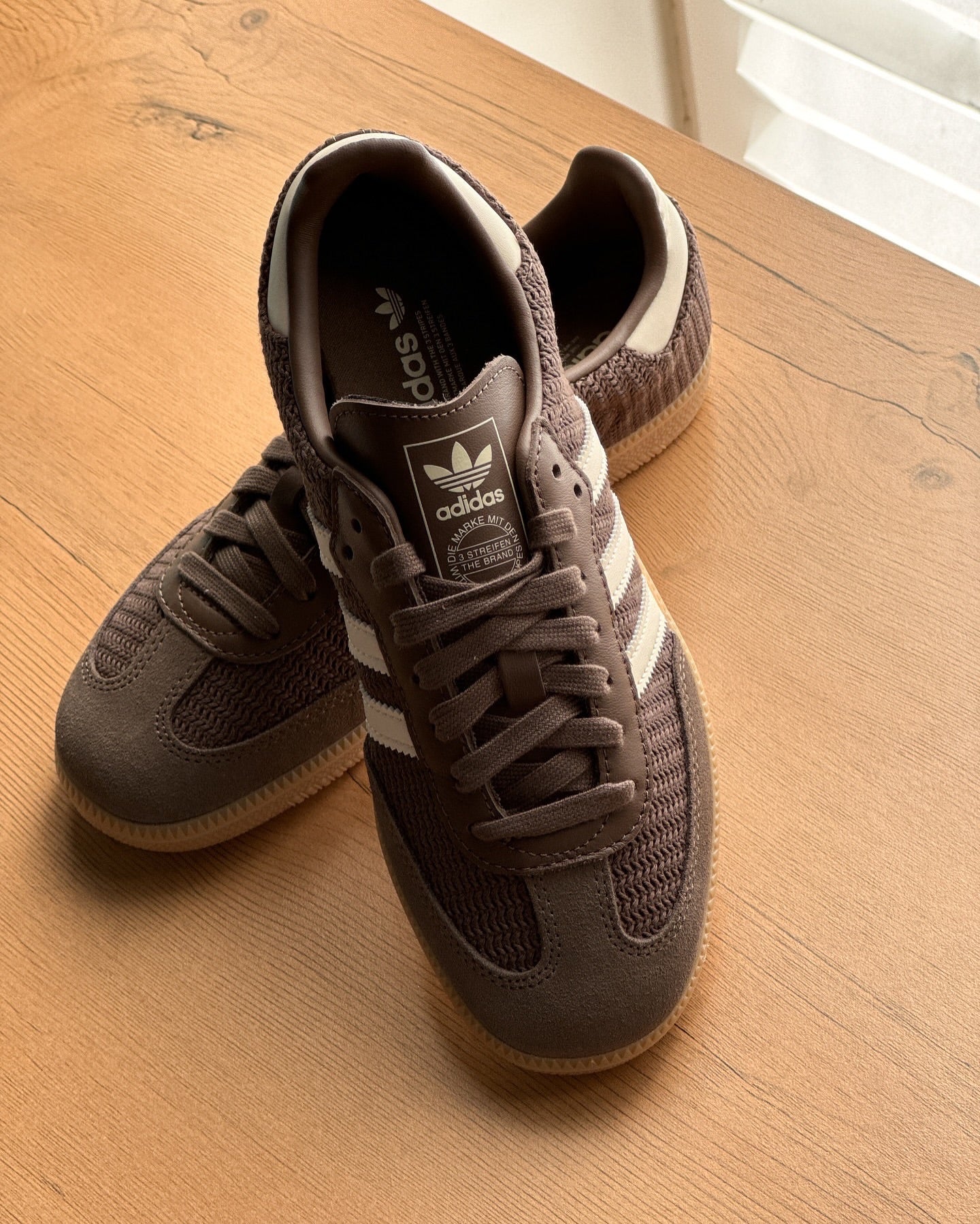 Adidas Samba OG " Tweed Pack Dark Brown"