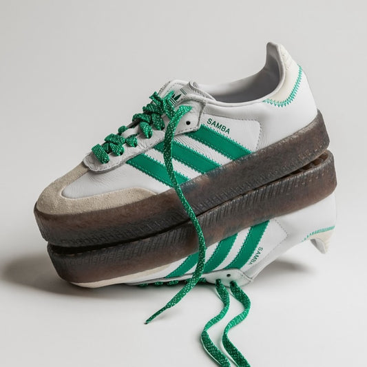 Adidas Samba White Green