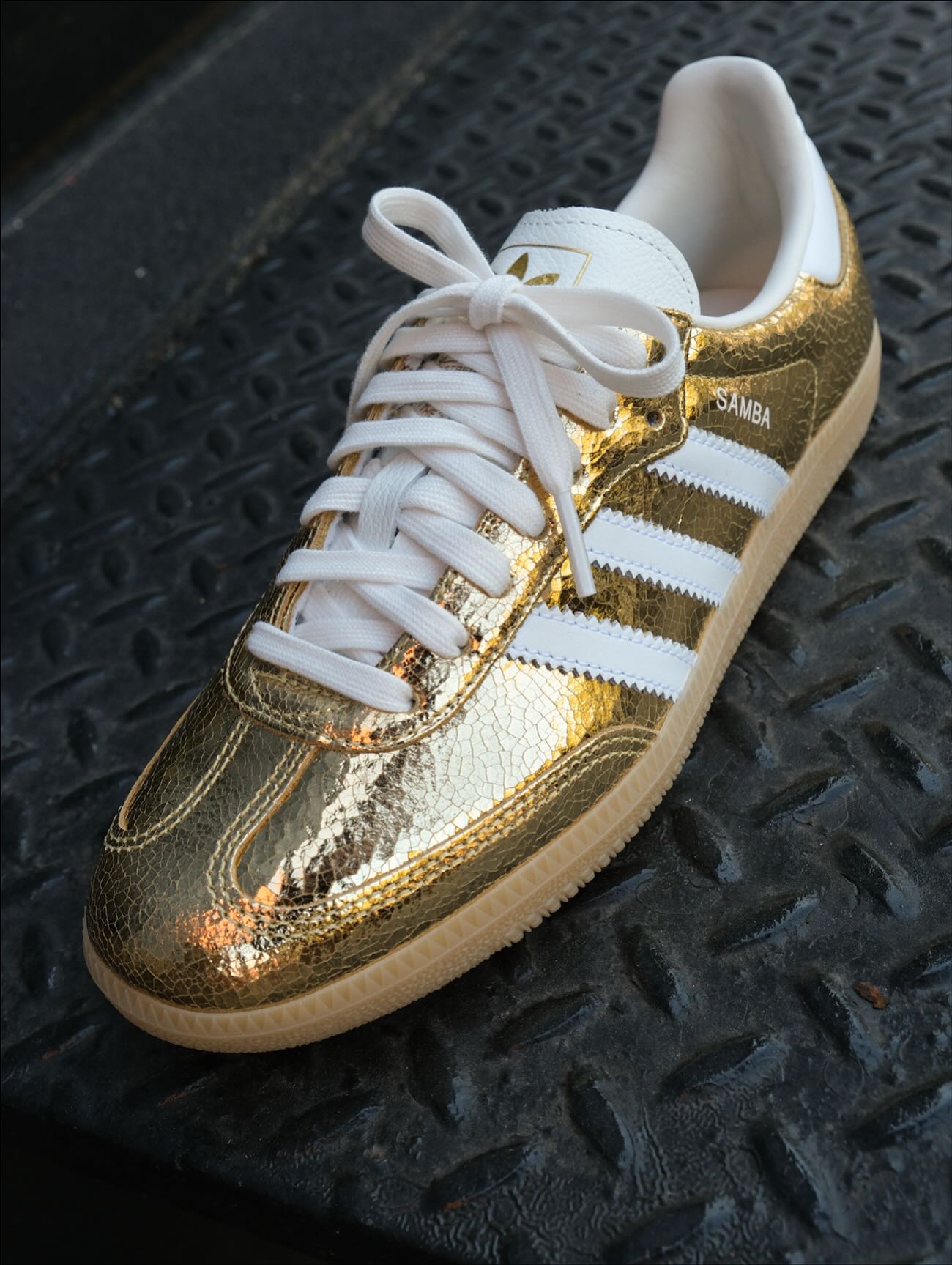 Adidas Samba "Metallic Gold "