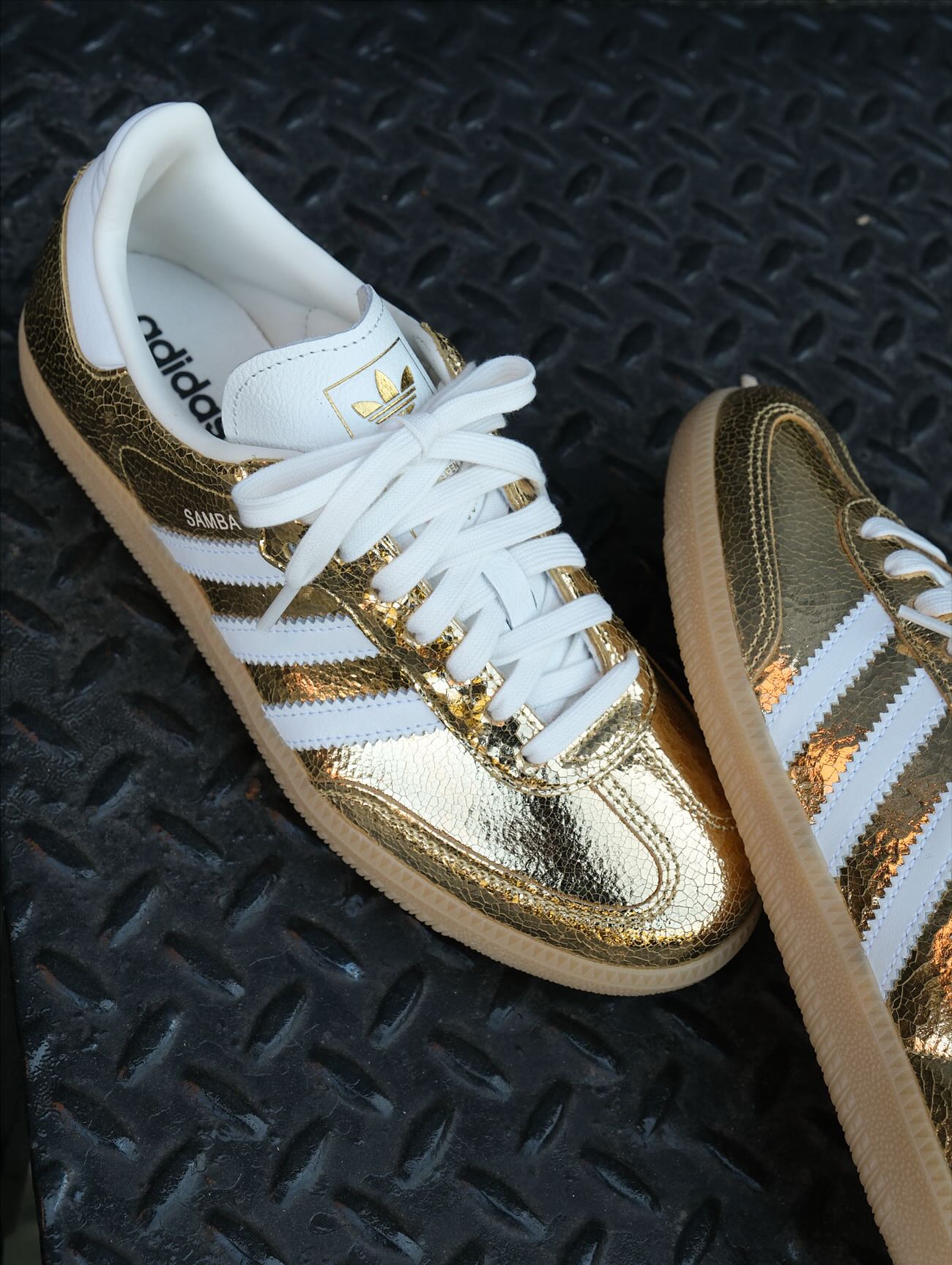 Adidas Samba "Metallic Gold "